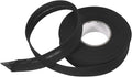 MECCANIXITY 3/4 Inch Single Fold Bias Tape Polyester Continuous Bulk Bias Tape for Sewing, Seaming Quilting Hemming Binding Crafts (Black 10 Yards)