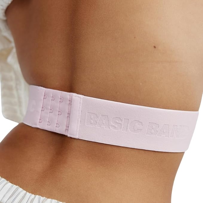 THE BASIC BAND Seamless Layering & Cropping Band for Women | Elastic Waistband with Hook & Eye Closure