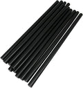 TrendBox Pack of 20 Black 11mmx270mm - Hot Melt Glue Sticks Strips Melting Adhesive for Handmade Craft DIY Home Office Project Craftwork Fix & Repairs
