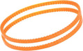 Kozelo 2Pcs MB360 Standard Sewing Machine Motor Belts - [360mm Girth x 4mm Thickness ] Polyurethane Motor Drive V-Belt for Household Electric Sewing Machine Use, Single Tooth, Orange