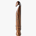 Wooden Crochet Hook – 25mm Jumbo Bamboo Hook for Chunky Yarn, Smooth Ergonomic Crochet Tool for Beginners & Experts