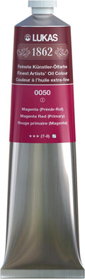 Lukas 1862 Oil 200 ml – Professional Quality Oil Colour Magenta (Primary Red)