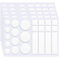 JANYUN Double Sided Tape for Walls, Removable Sticky Dots Picture Hanging Strips Adhesive Heavy Duty Clear Museum Putty for Crafts No Trace Sticky Tack Water Proof Mounting Tape