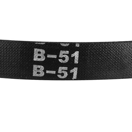 uxcell B-51 V-Belts 51" Inner Length, B-Section Rubber Drive Belt