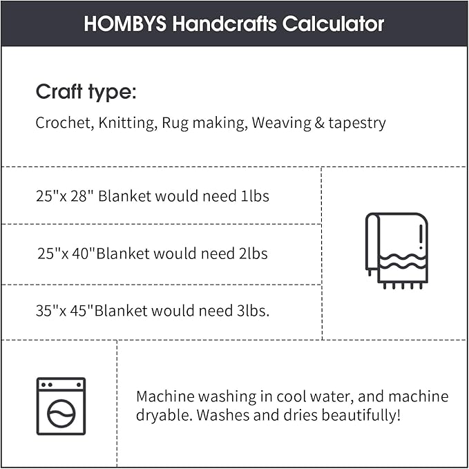 Hombys 8 Pack Giant Chunky Yarn for Crocheting/Hand Knitting - Super Bulky, Soft, Fluffy, Plush Fuzzy Yarn - Tie Dye, Mixed Color Thick Chenille - Dark Grey, Pink, White
