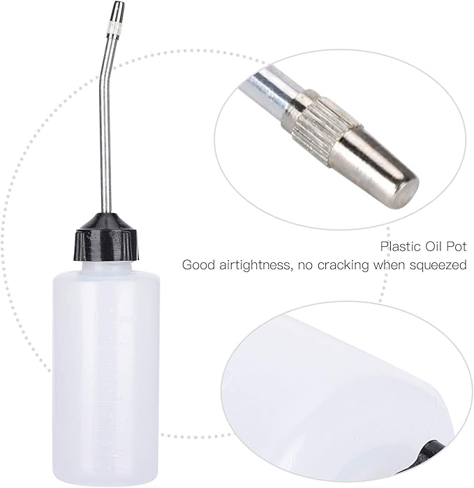 10pcs 120ml Sewing Machine Oiler,Sewing Machine Oiler Oil Dispenser Oil Dispenser with Long Angled Spout, Extended Spout oil Bottle for Machine Shops Maintenance Industry