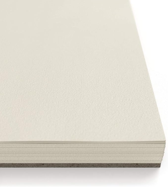 ARTEZA Mixed Media Sketchbook, 9x12 Inches – 2-Pack, 60 Spiral-Bound Sheets, 110 lb Acid-Free Paper for Wet & Dry Media: Acrylic, Ink, Pencil & More