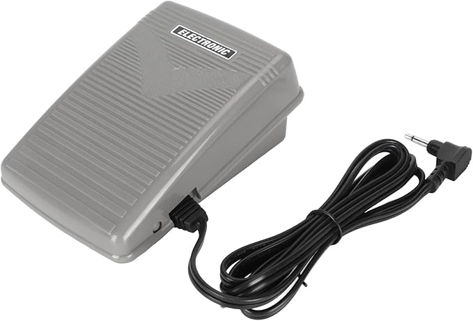 Sewing Machine Foot Pedal Replacement, Non Slip Durable Foot Control Pedal with Power Cord for Singer 9960 Sewing Machine ABS Material 135x93x58cm
