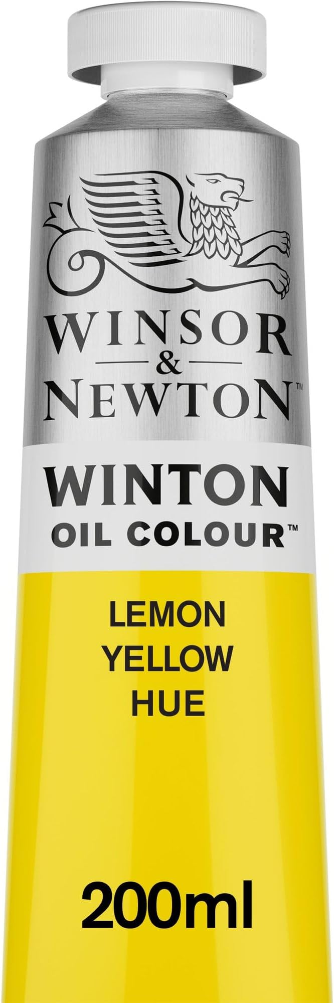 Winsor & Newton Winton Oil Color, 200ml (6.75-oz) Tube, Lemon Yellow Hue
