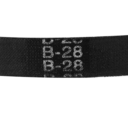uxcell B-28 V-Belts 28" Inner Length, B-Section Rubber Drive Belt