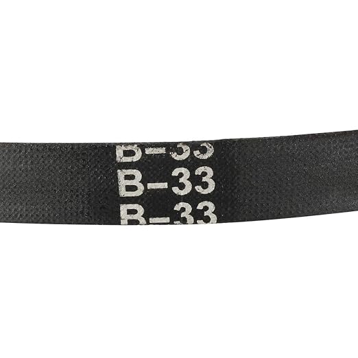 uxcell B-33 V-Belts 33" Inner Length, B-Section Rubber Drive Belt