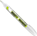 PM-36 Paint Marker, 2.3mm Bullet Tip, Permanent & Waterproof, DIY Crafts, Drawing, Glass, Ceramic, Stone, 6 Bonus Reversible Tips, Made in USA, White 6 Pack