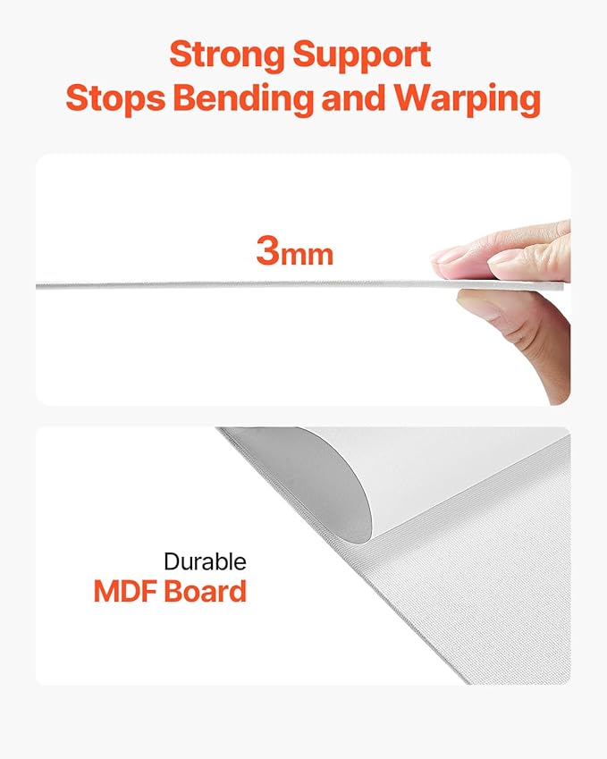VEVOR Canvas Boards for Painting, 8 x 10 Inch White Canvases for Painting, 60 Pack Painting Canvas Panels for Sketching, Acrylic and Oil Painting, Watercolor, Paint Canvas for Kids and Professionals