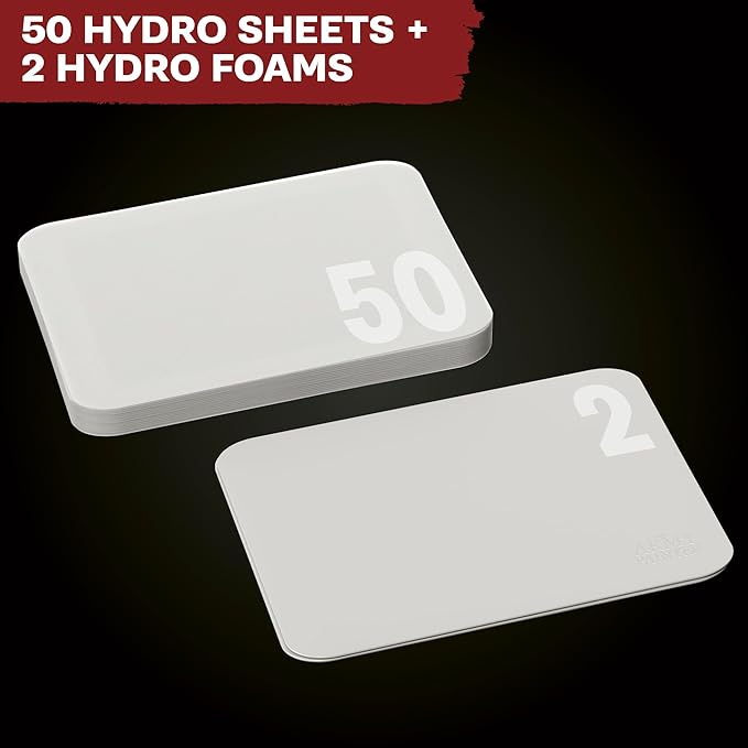 The Army Painter, Hydro Pack, Wet Palette Wargamers Edition XL Refill, 50 Hydro Sheets and 2 Hydro Foams, For miniature and model painting