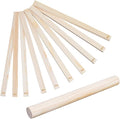 eZAKKA Pottery Teaching Rolling Mud Stick Guide, Wooden Clay Rolling Pin for Clay Tools, Pottery Tools with Clay Slab Roller & Clay Guides Sticks, 10+1Pcs