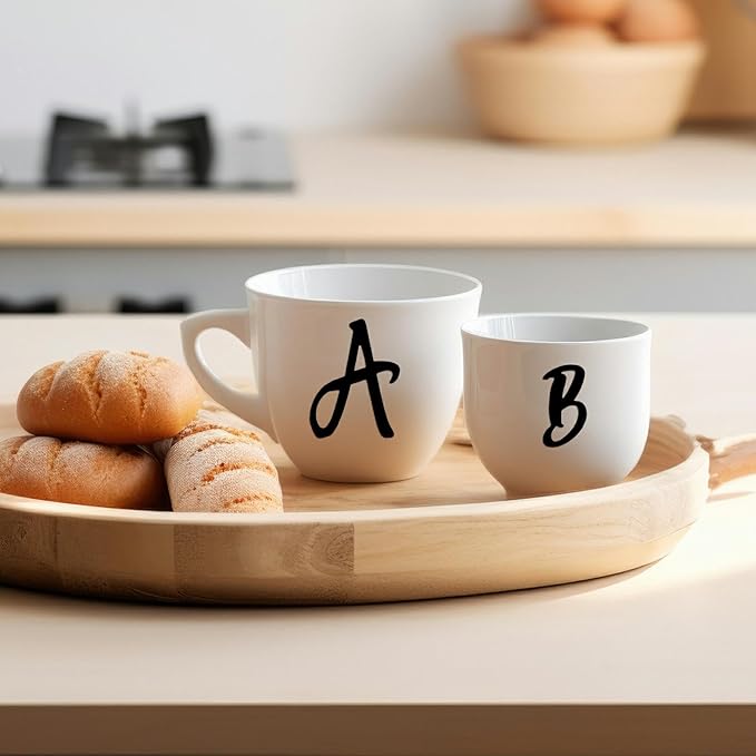 TaoBary 416 Pcs Letter Stickers 8 Sheets Alphabet Stickers 2 Size Vinyl Cursive Self-Adhesive Letter Personalized Decor for Mailbox Scrapbook Window Sign Door Classroom DIY Craft (2'', 3'', Black)