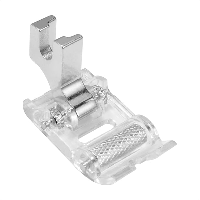 Low Shank Roller Presser Foot for Singer, Brother, Janome, Juki, Babylock, Elna, Kenmore, White, Necchi, Simplicity, Euro-Pro, New Home, and More Sewing Machines