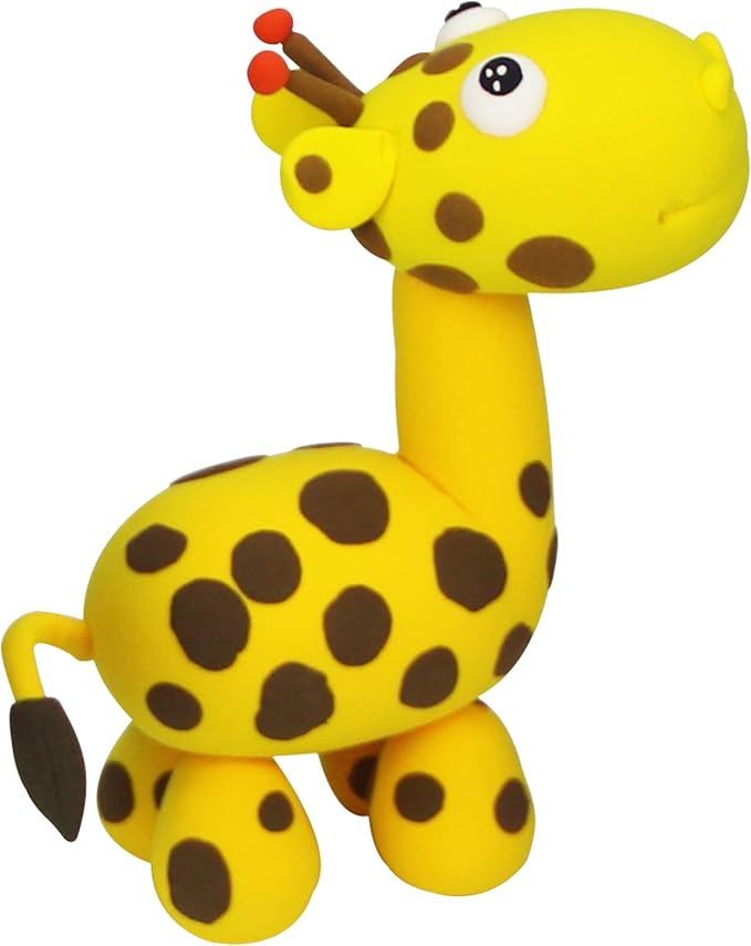 Cutedeer Yellow Air Dry Clay, 1.1lb Foam Modeling Clay, Soft Squishy Molding for Kids Adults, Arts & Crafts Project Slime Supplies(1.1lb - 1 Pack, Yellow)