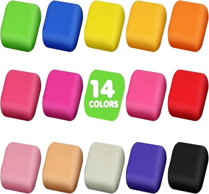 Magic Clay - Air Dry Clay 14 Colors, Modeling Clay for Kids with Tools, Soft & Ultra Light, Toys Gifts for Age 3 4 5 6 7 8+ Years Old Boys Girls Kids