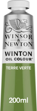 Winsor & Newton Winton Oil Color, 200ml (6.75-oz) Tube, Terre Verte