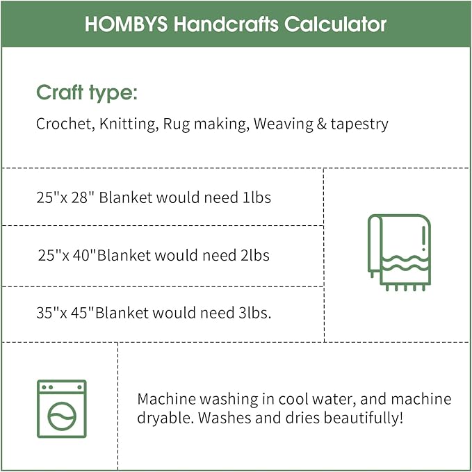 Hombys 8 Pack Giant Chunky Yarn for Crocheting and Knitting - Super Bulky, Soft, Fluffy, Plush, Fuzzy, Mixed Color Thick Chenille Yarn