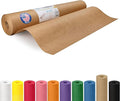 IDL Packaging Brown Paper Roll 24" x 1800" (150 feet) - USA-Made Thick Brown Wrapping Paper 50lb Thickness for Packing, Moving, Shipping & Crafts/Arts - 100% Recycled Natural Craft Wrap Material