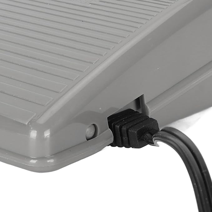 Sewing Machine Foot Pedal Replacement, Non Slip Durable Foot Control Pedal with Power Cord for Singer 9960 Sewing Machine ABS Material 135x93x58cm