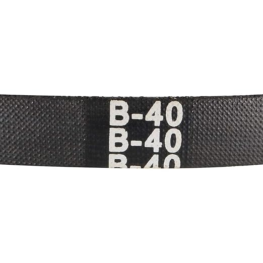 uxcell B-40 V-Belts 40" Inner Length, B-Section Rubber Drive Belt