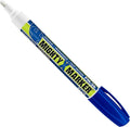 PM-36 Paint Marker, 2.3mm Bullet Tip, Permanent & Waterproof, DIY Crafts, Drawing, Glass, Ceramic, Stone, 6 Bonus Reversible Tips, Made in USA, Blue 6 Pack