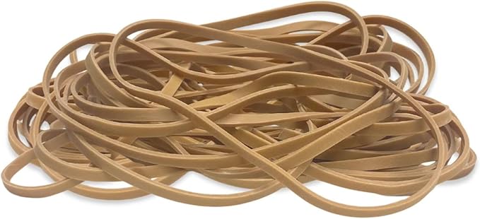 Upgrade Office Supply UPG225117BPK3 Rubber Bands, Size 117B (7 x 1/8), 600 Bands, 1 lb 3-Pack, USA