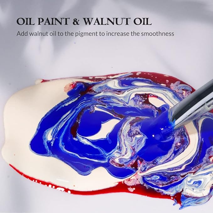 Paul Rubens Artist Oil Paint,18 Vibrant Colors with Great Lastfastness, 60ml Large Capacity Tubes, Oil Paint Set Supplies for Artists, Students, Beginners