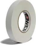 Premium Pro Grade White Gaffer Tape | Made in The USA | Heavy Duty | Secures Cables | No Residue Multipurpose | White Gaff Tape 1 in x 55 Yds