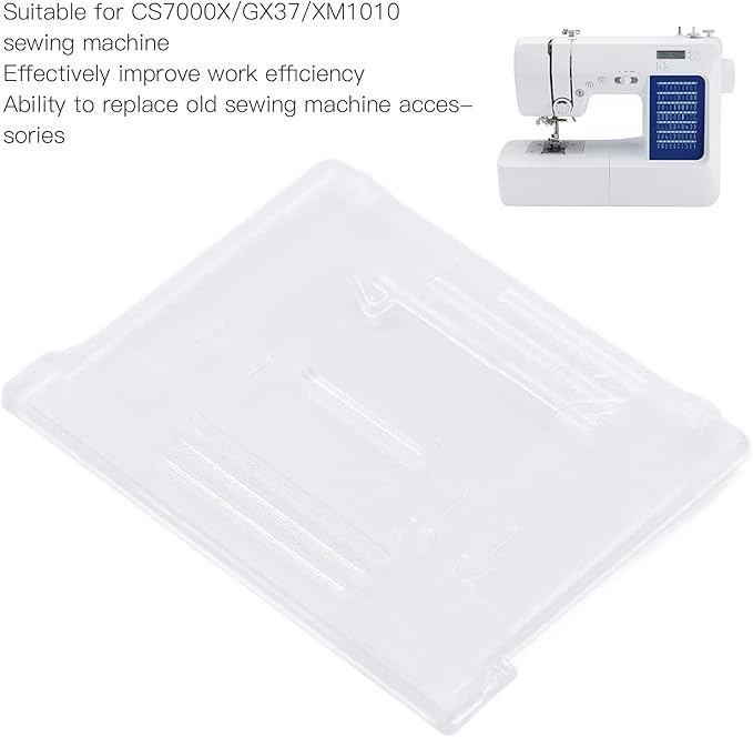 Bobbin Cover Plate, Improve Efficiency Cover Sewing Machine Bobbin Cover Wear Bobbin Hook Cover Plate for CS7000X/GX37/XM1010 Sewing Machine