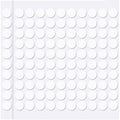 200pcs Double Sided Foam Dots, Self-Adhesive Mini Foam Dot Circles, Round EVA Tape for Wall Decoration Poster Greeting Cards Birthday Cards Invitation DIY Crafts- White