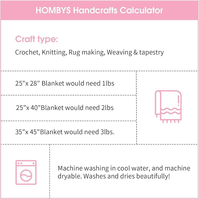 HOMBYS 8 Pack Assorted Chunky Yarn for Crocheting,Super Bulky Large Soft Fluffy Yarn,Plush Fuzzy Yarn,Thick Chenille Yarn for Hand Knitting/Arm Knitting,4 Pink & 4 Purple(27yds,8 oz Each Skein)