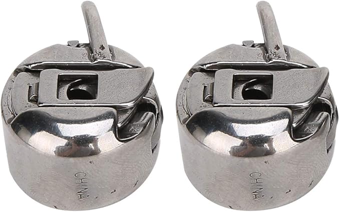 2Pcs Bobbin Reverse Case, Bobbin Case Shuttle Shell Sewing Machine Accessories Household Machines Part for Singer 15-88, 15k88, 15-90, 15-91
