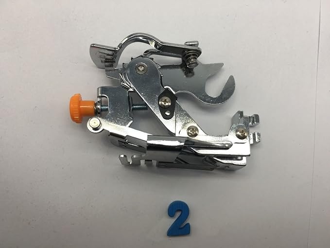 HONEYSEW Ruffler Foot for Singer Brother Juki Low Shank Sewing Machine (2 Style)
