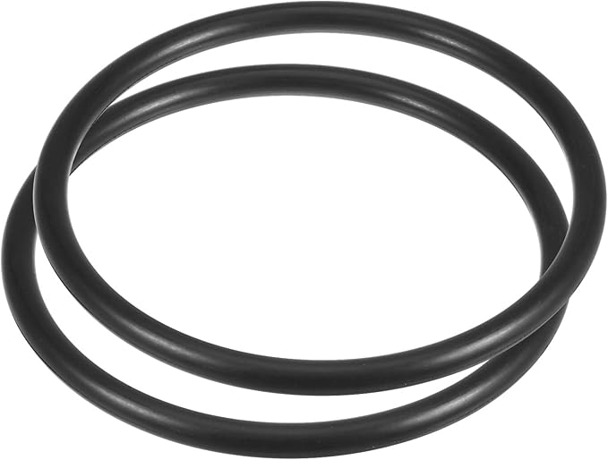 HARFINGTON 2 Pcs Universal Sewing Machine Motor Stretch Belt 440mm 17.3" Perimeter, 8.6mm Belt Thick for Sewing Machine Motor Seal Repair