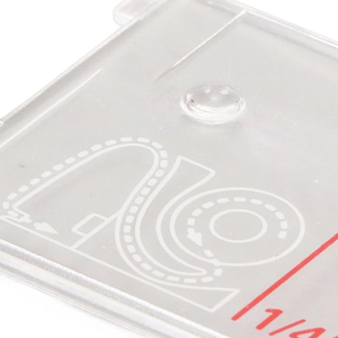 Transparent Bobbin Cover Plates, 2pcs Sewing Machine Needle Plates for Heavy Duty 6800C 6700C 6600C Confidence 7640 C7250 C7220 CE677 Durable for Sewing Enthusiasts
