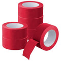 6 Pack Red Painters Tape, 2 inch Wide x 55 Yards Medium Adhesive Masking Tape, Wall Trim Tape for Painting DIY Craft and Renovation Protection (330 Total Yards)