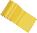YAMA Yellow Double Faced Satin Ribbon, 4 Inch 5 Yards, Great for Crafts Bows Flower Bouquet Wedding Home Decor Gift Wrapping