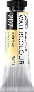 PHOENIX Professional Watercolor Paint Single Tube - 0.47 Fl Oz / 14ml - Naples Yellow