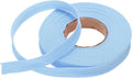 MECCANIXITY 1/2 Inch Single Fold Bias Tape Polyester Continuous Bulk Bias Tape for Sewing,Seaming Quilting Hemming Binding Crafts (Light Blue 10 Yards)