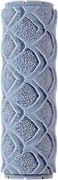Scales Clay Texture Roller (4") - Seamless Set #02 - Embossing Pattern Roller for Polymer & Ceramic Clay, Pottery & Crafts