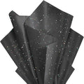 Black Glitter Tissue Paper for Gift Bags 36 Sheets 20 x 20 Inch - Recyclable Wrapping Paper for Weddings, Birthdays, Party & Festival Decorations DIY Craft Supplies