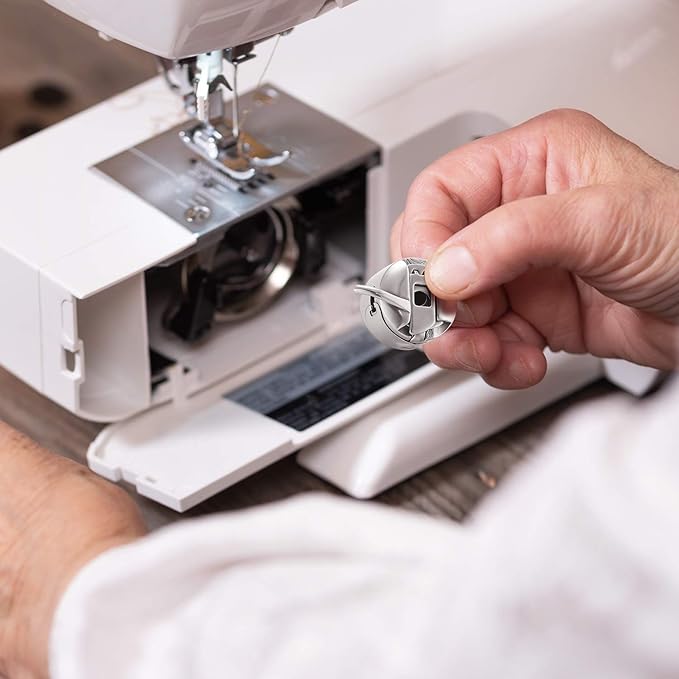 Sewing Machine Bobbin Case Stainless Steel Bobbin Case for Front Loading 15 Class Machines Suitable for Household Sewing