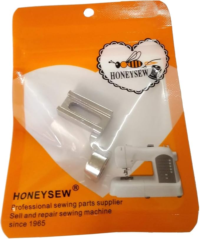 HONEYSEW 1/4" Ruler Foot Metal Frame Quilting Embroidery High Shank Sewing Machine Presser Foot for JUKI TL98Q, TL98QE, TL98E, 2000, 2010