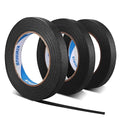 Painter's Tape, 0.6 in x 60 yd (180 Yards Total), 3 Rolls - Black Painting & Masking Tape - Multi Surface Use - 14 Day Clean Release Trim Edge Finishing Tape