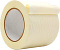 WOD MTC5 Colored Masking Tape, White, 4 inch x 60 yds. Colorful Teacher Painters Tape for Fun DIY Art & Crafts, Lab Labeling, Writable & Classroom Decorations