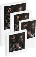 Portrait-Smooth Artist Canvas Panels - Assorted Small Sizes Set of 24 - Professional Quality 100% Cotton Canvas Panels for Painting - Ideal Painting Canvas Panels for Acrylics & Oils